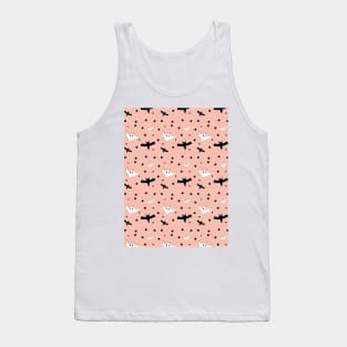 bats pattern Tank Top